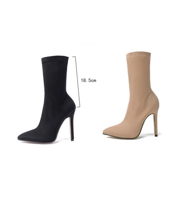 Stivaletto con calza