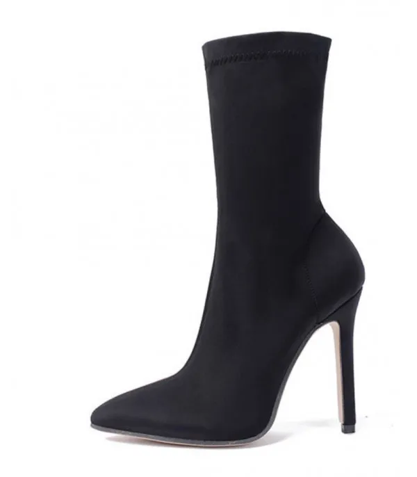 Stivaletto con calza