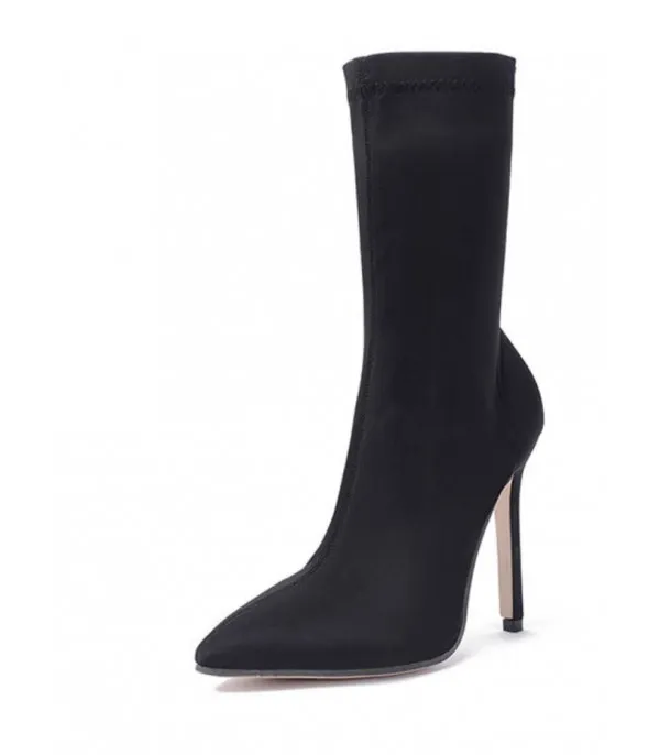 Stivaletto con calza