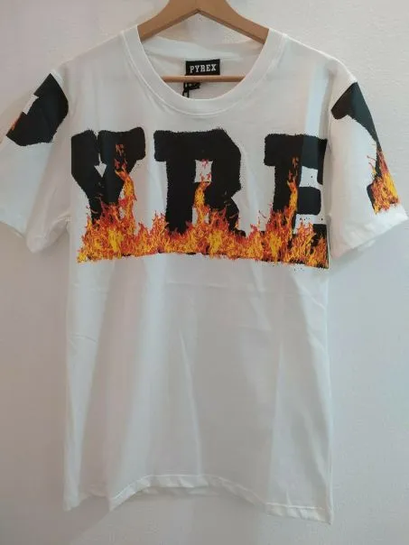 T-shirt Girocollo Uomo Pyrex 43038 Bianco