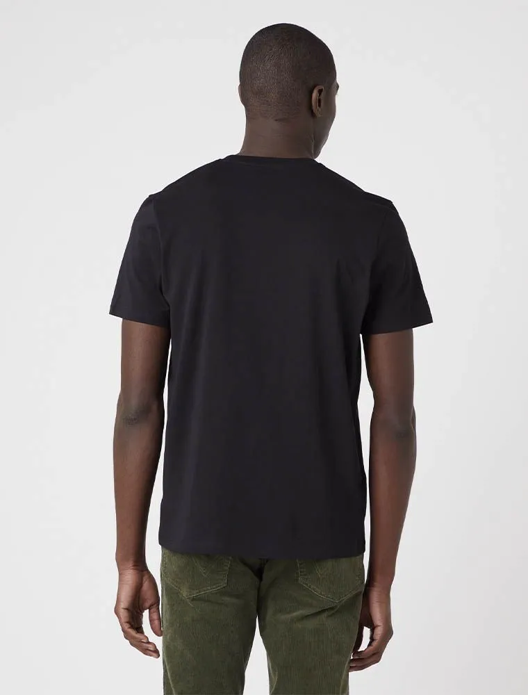 T-shirt Manica Corta Wrangler - Black
