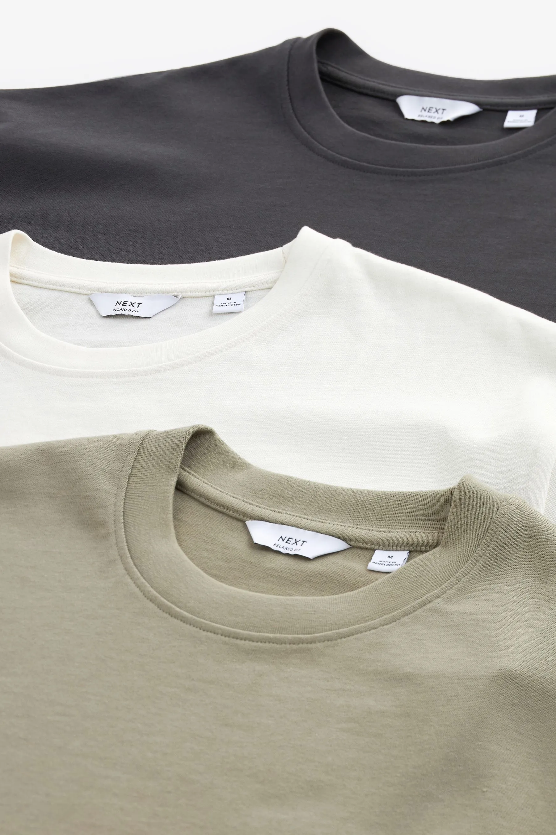 T-shirt pesanti da 3 Confezione