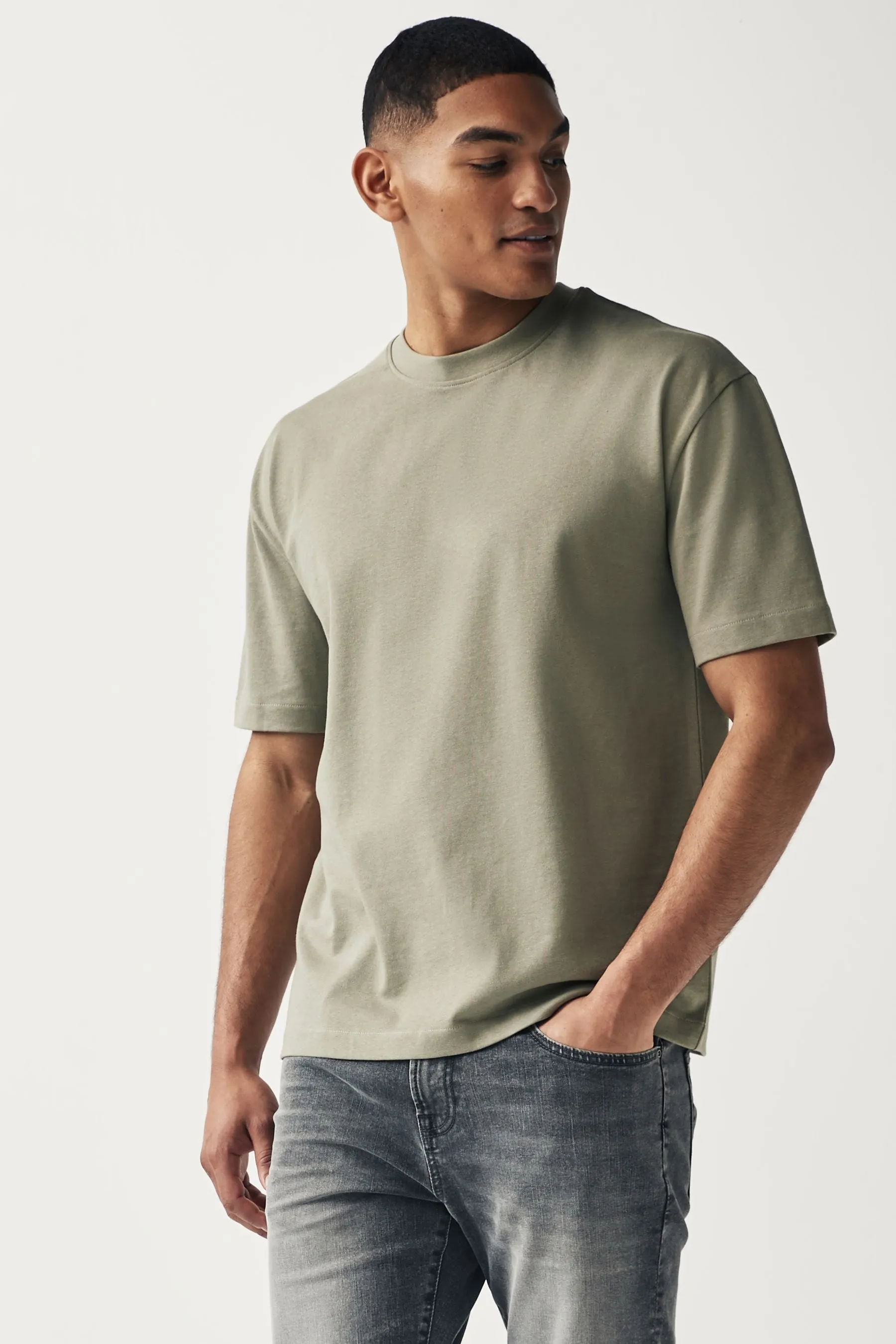 T-shirt pesanti da 3 Confezione