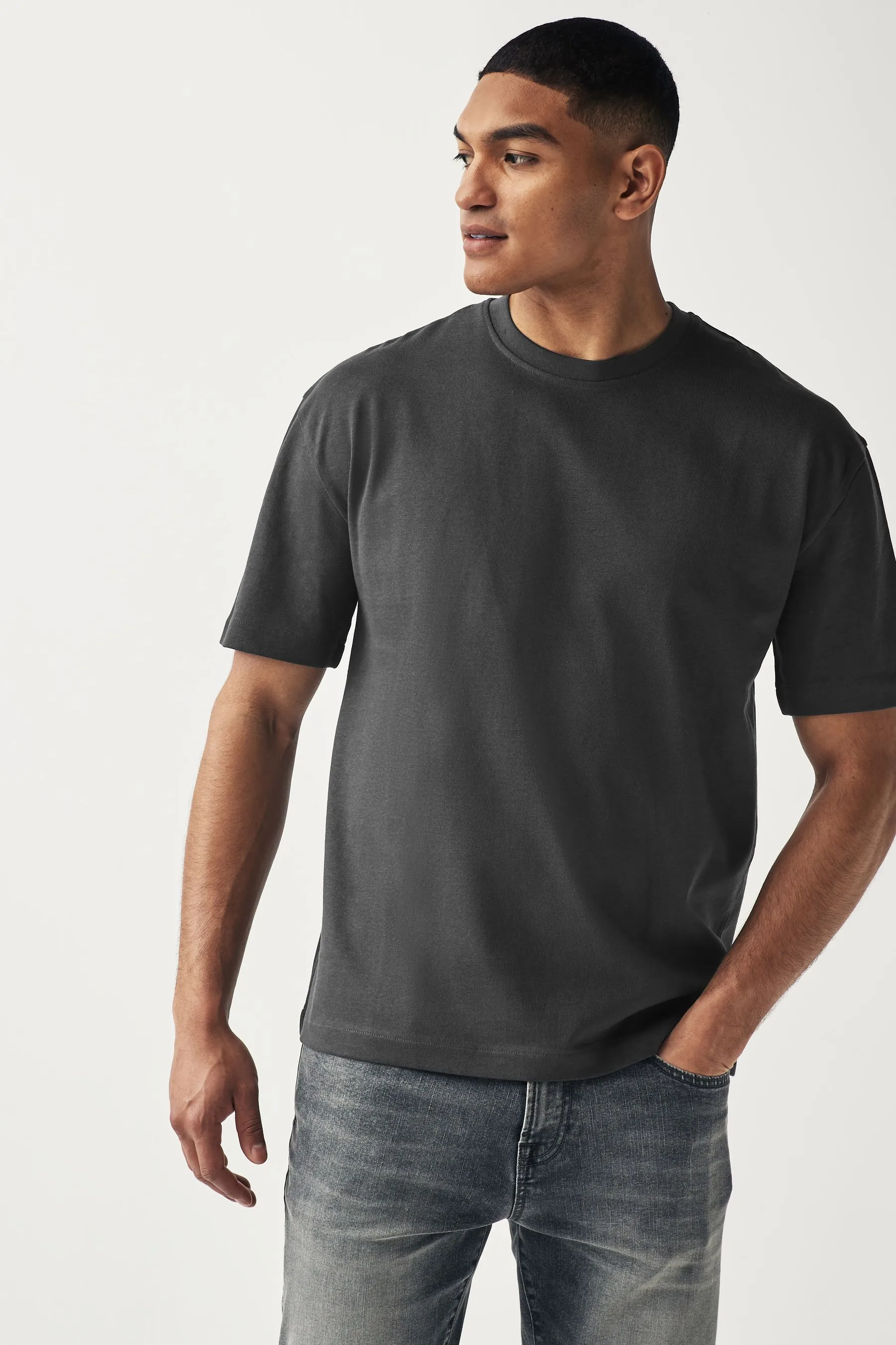 T-shirt pesanti da 3 Confezione