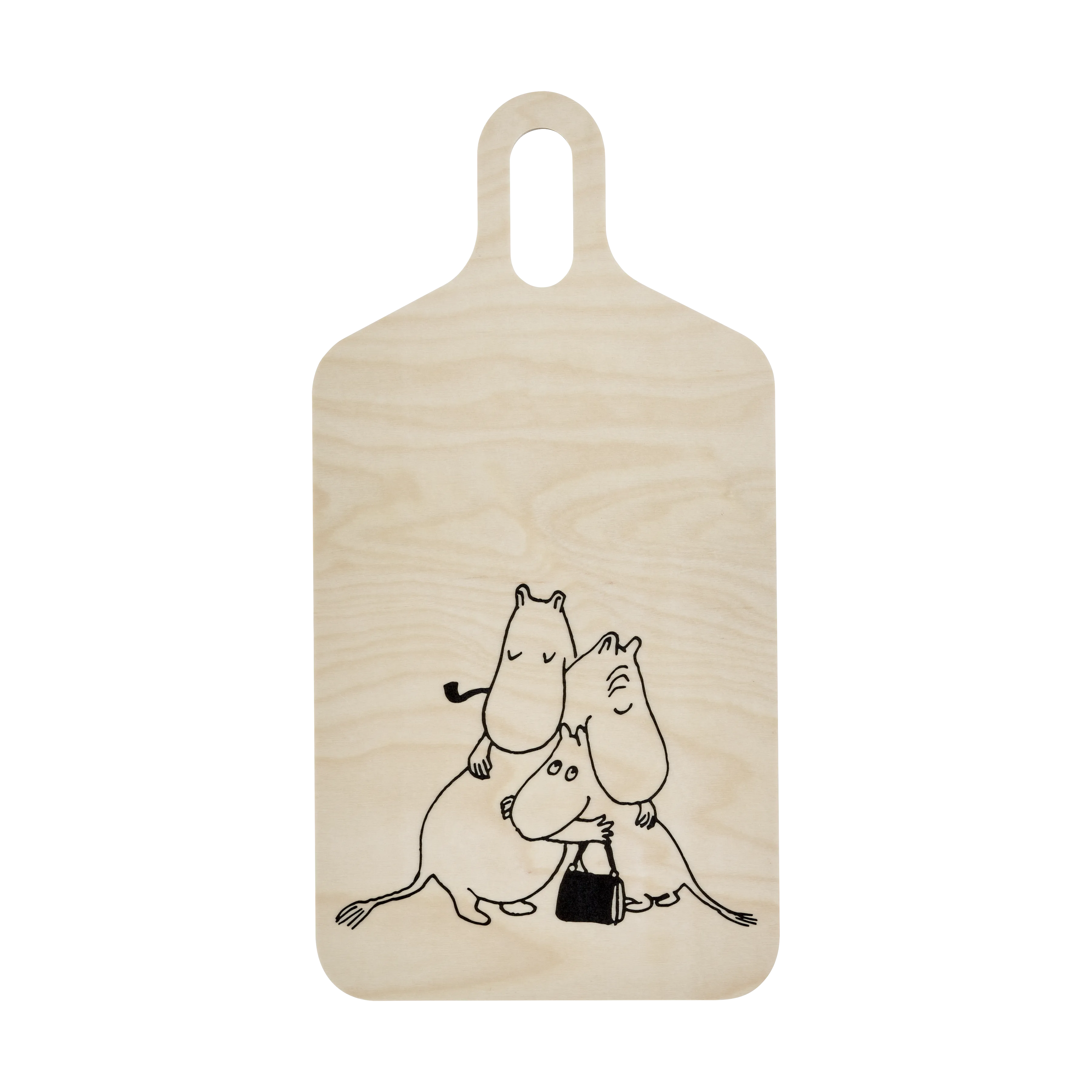 Tagliere Mumin 80 23x44 cm.jo{font-size:18px}Bianco