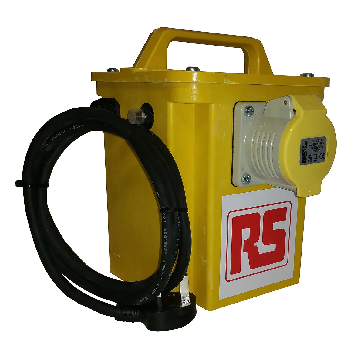 Trasformatore di sicurezza RS PRO 3.3 kVA Intermittent 5 Mins on 15 Mins off, primario 230V ca, secondario 110 (55V