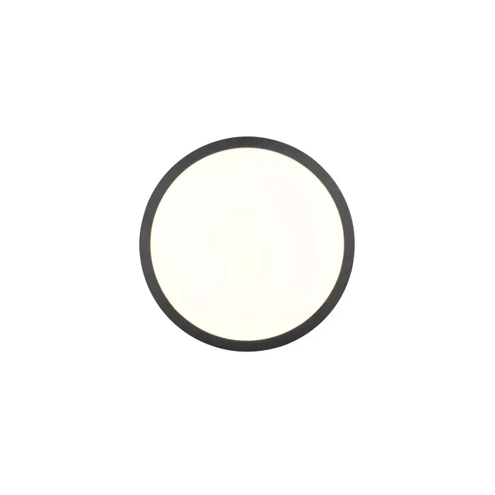 Trio ISEO Plafoniera LED Nero, 1-Luce