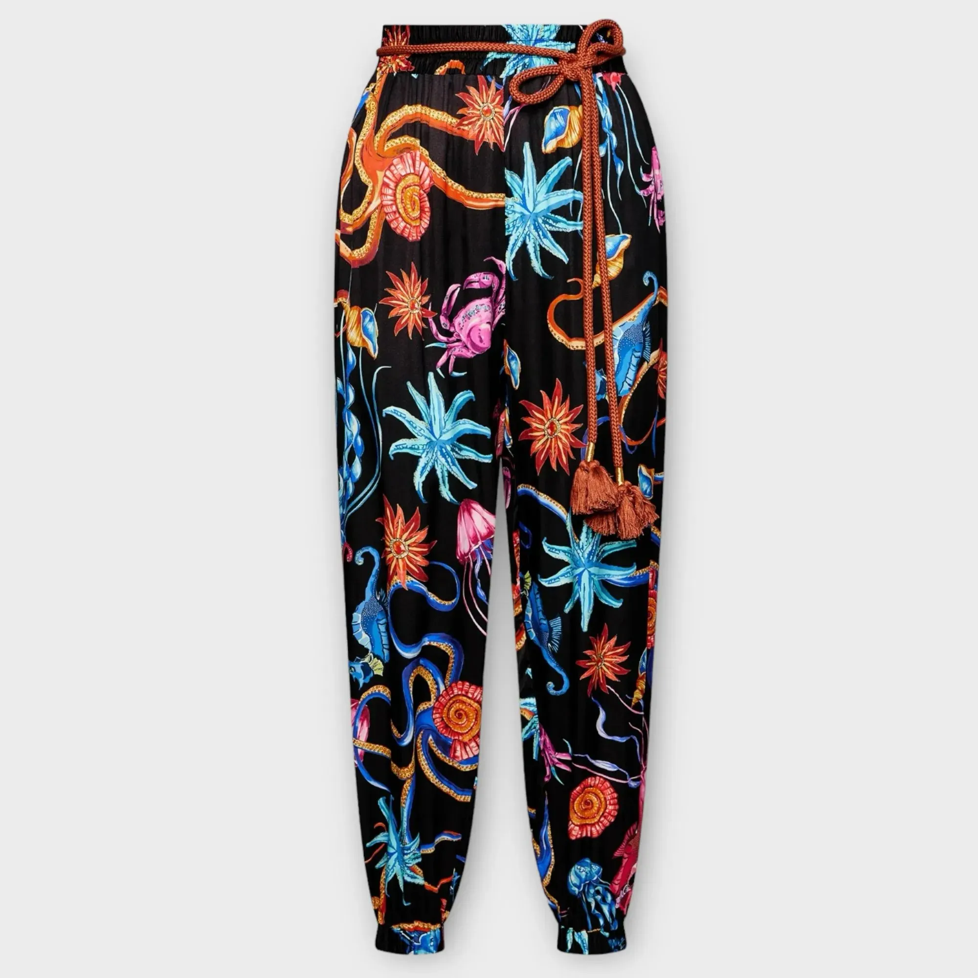 Twinset – Pantalone stampa conchiglie