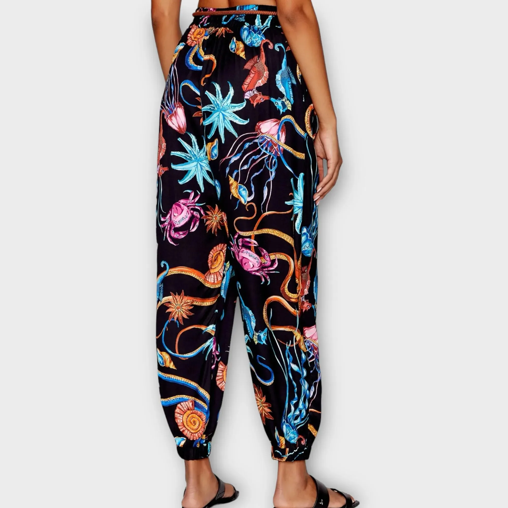 Twinset – Pantalone stampa conchiglie