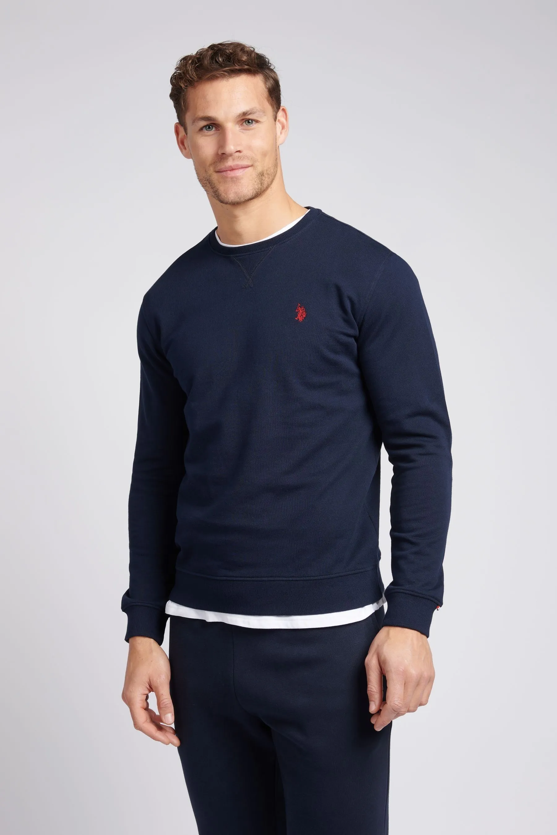 U.S. Polo Assn. Classic Fit Mens Double Horsemen Sweatshirt    