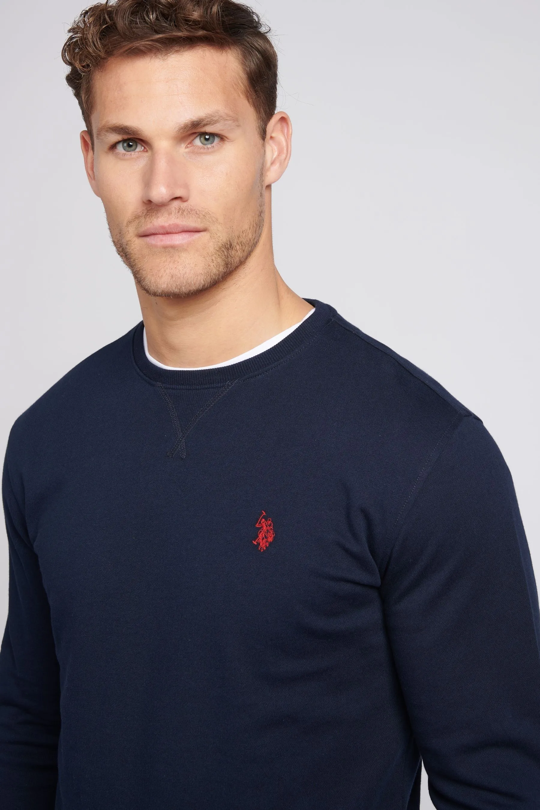 U.S. Polo Assn. Classic Fit Mens Double Horsemen Sweatshirt    