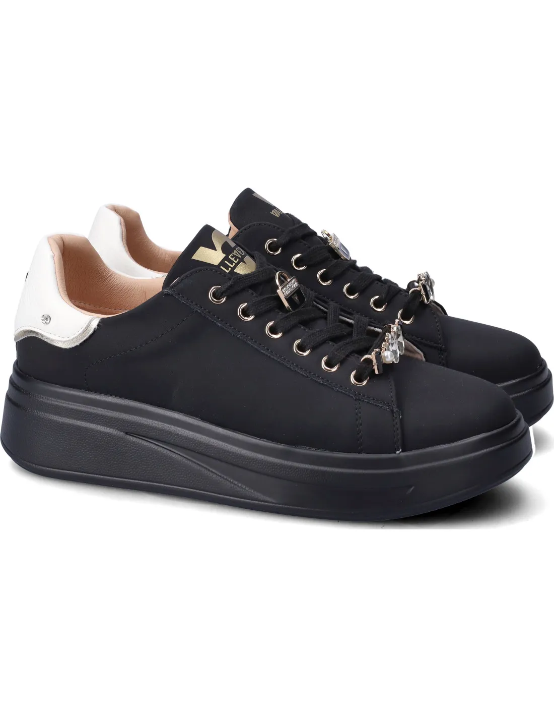 Valleverde sneakers donna black