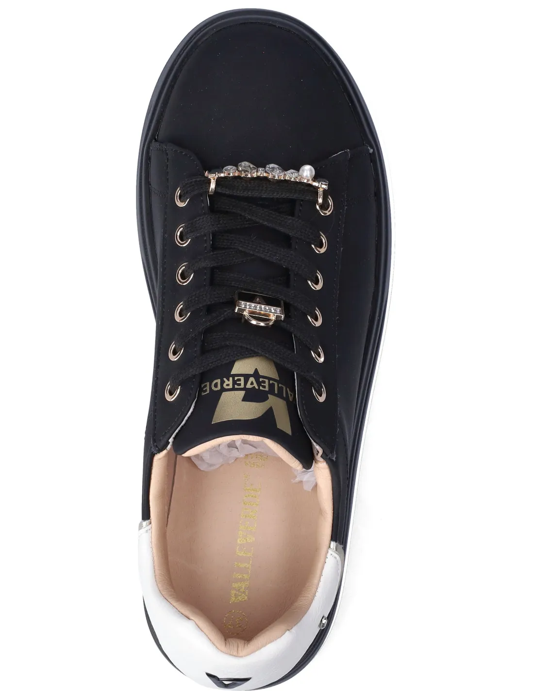 Valleverde sneakers donna black