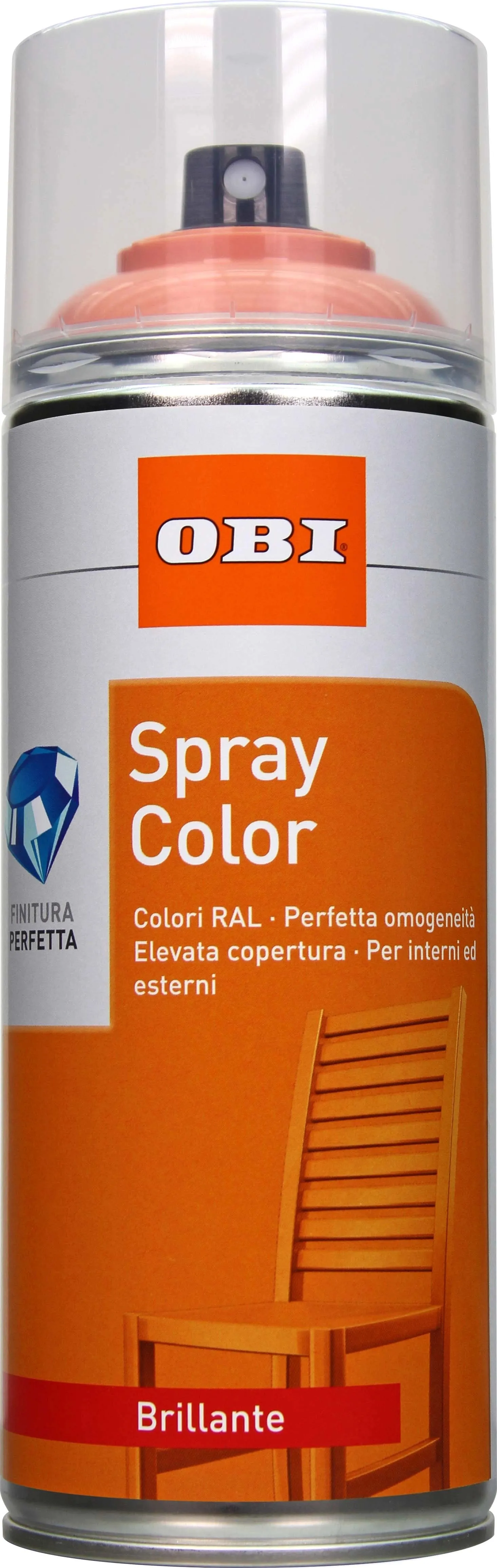 Vernice spray OBI Color brillante arancione rame 400 ml