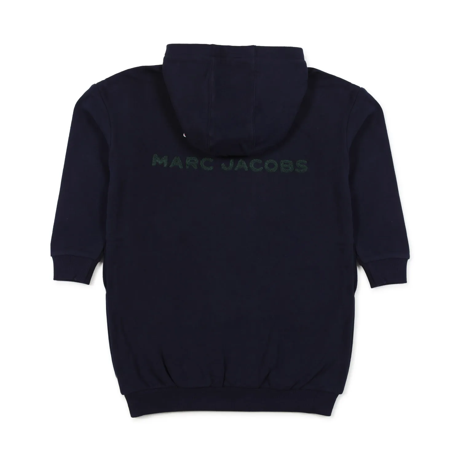 Vestito Peanuts Blu Navy In Felpa Con Cappuccio