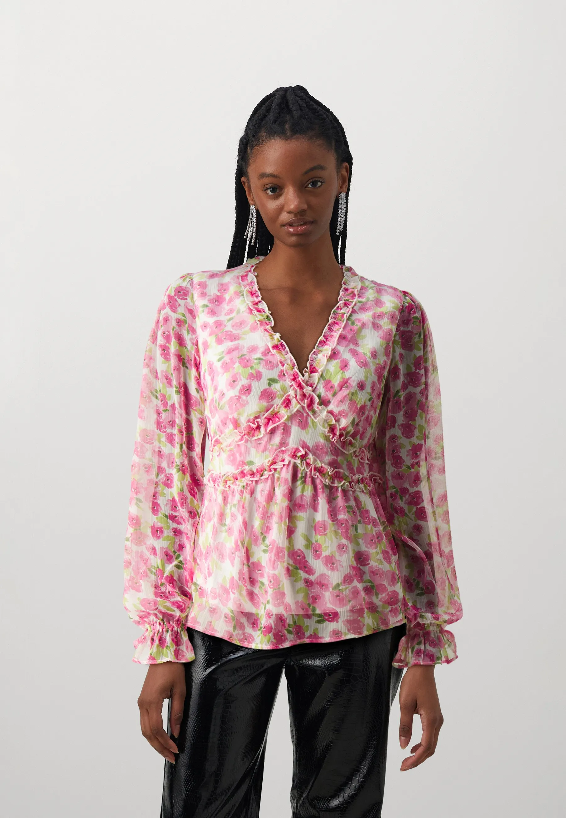 VMSMILLA FRILL BLOUSE - Camicetta
