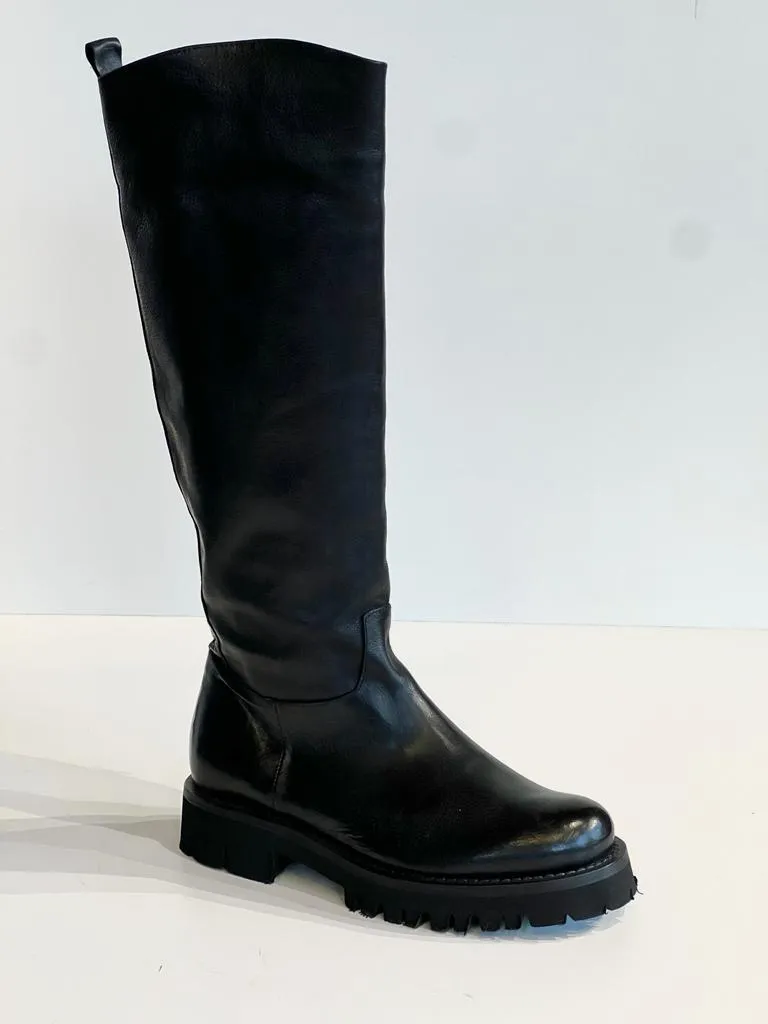 W2-ROS05 Stivale XL Nero Woman  