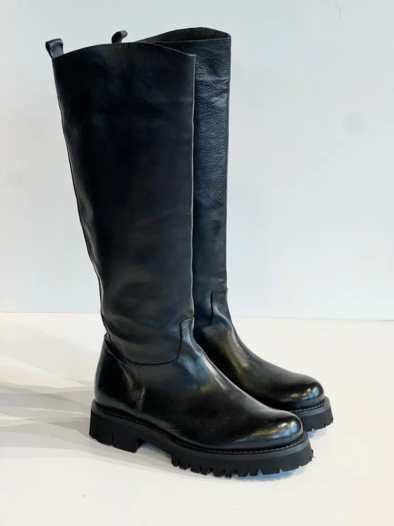 W2-ROS05 Stivale XL Nero Woman  