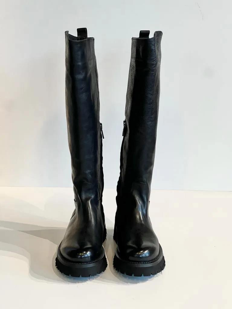 W2-ROS05 Stivale XL Nero Woman  