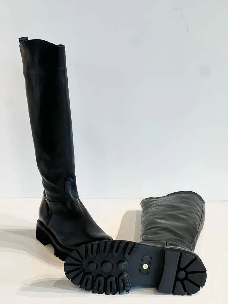 W2-ROS05 Stivale XL Nero Woman  