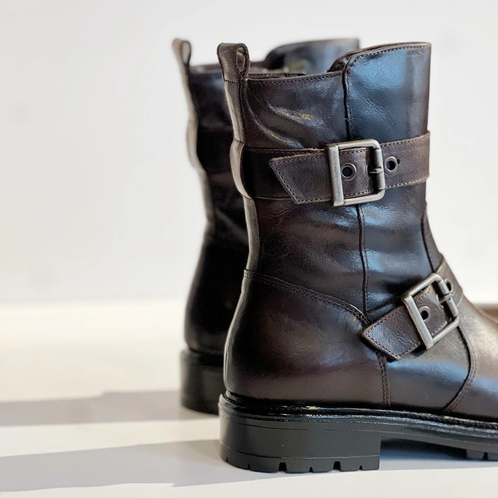W4 - 212 Stivale Biker Ebony  