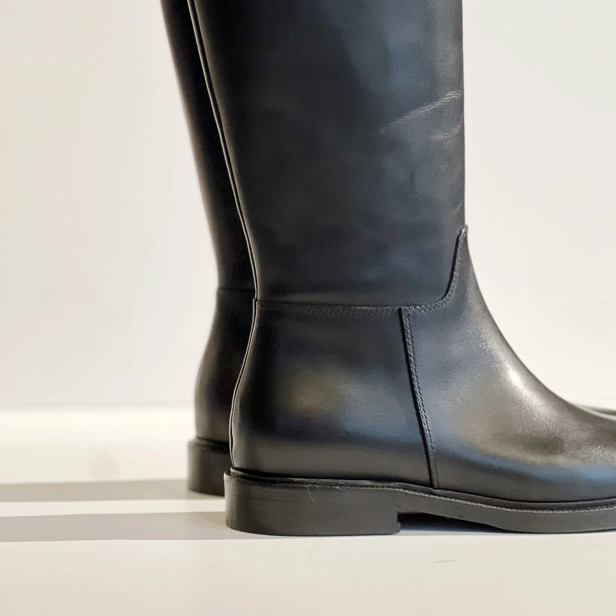 W4-2SA Stivale ZIP Cavallerizzo Nero  