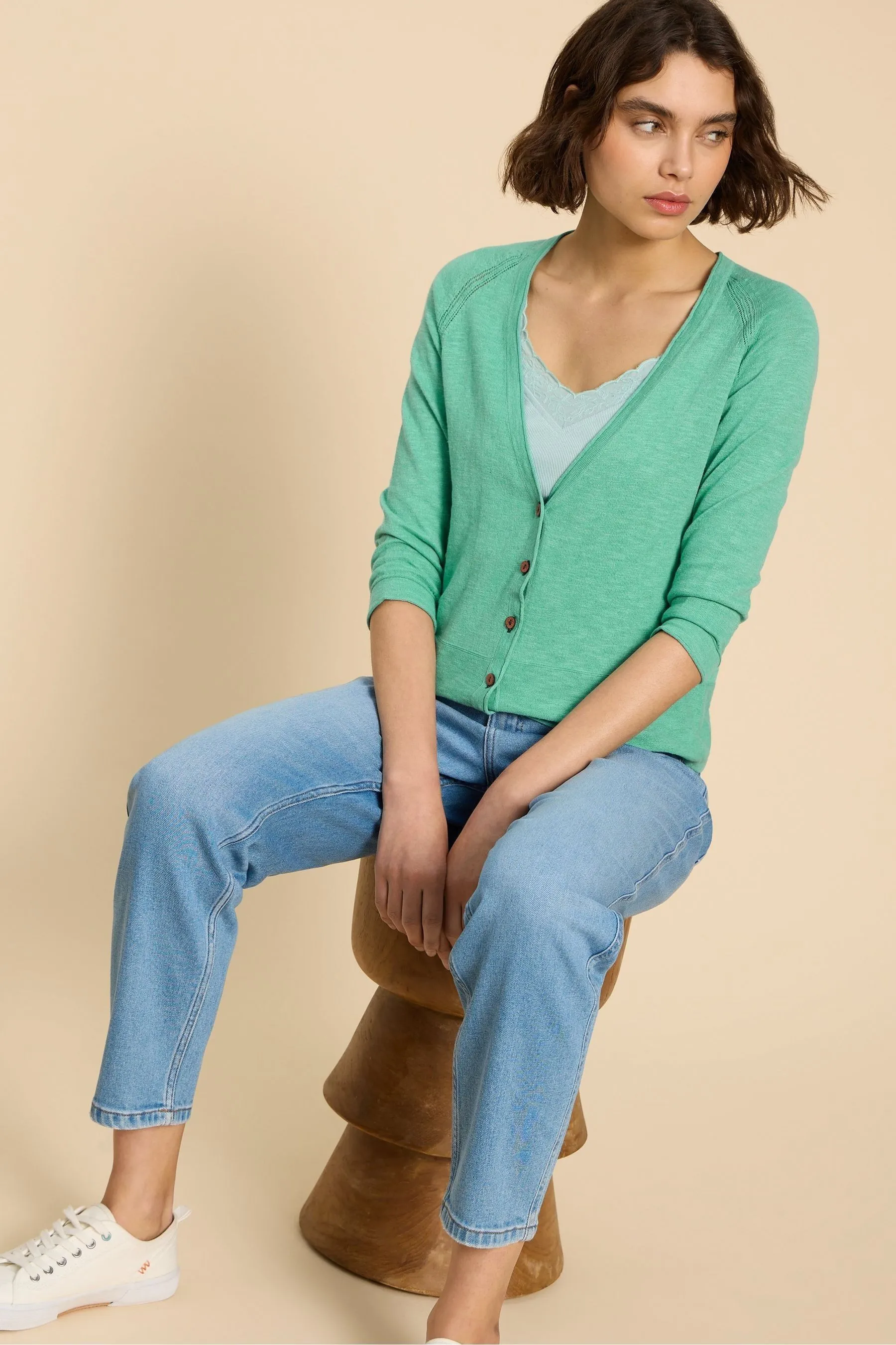 White Stuff - Naria - Cardigan con scollo a V