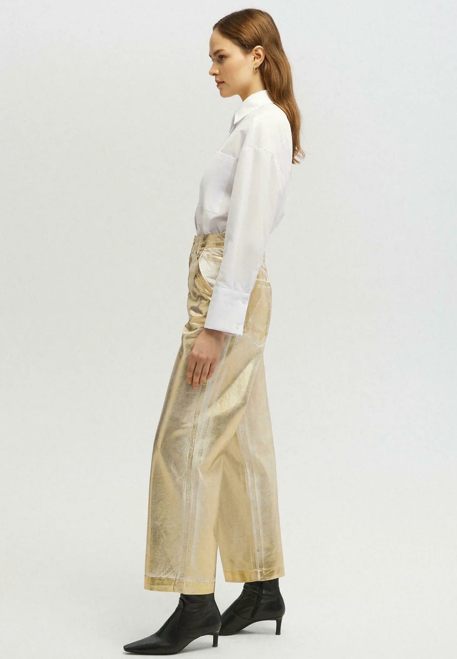 WITH FOIL DETAIL - Jeans a sigaretta